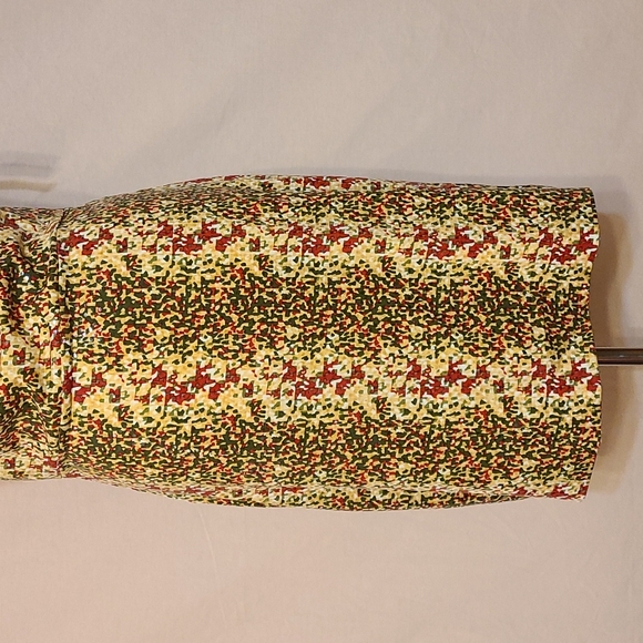 YA Multi-Colored Sequin Embellished Drape Front Dress - Picture 6 of 7